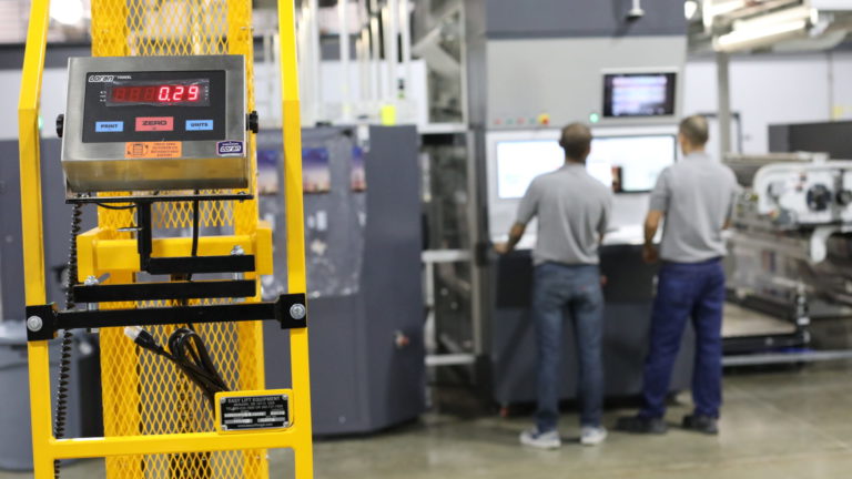 workers at Fox Packaging