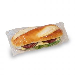 Image of sandwich in flow wrap