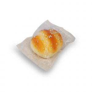 Image of sesame roll in flow wrap
